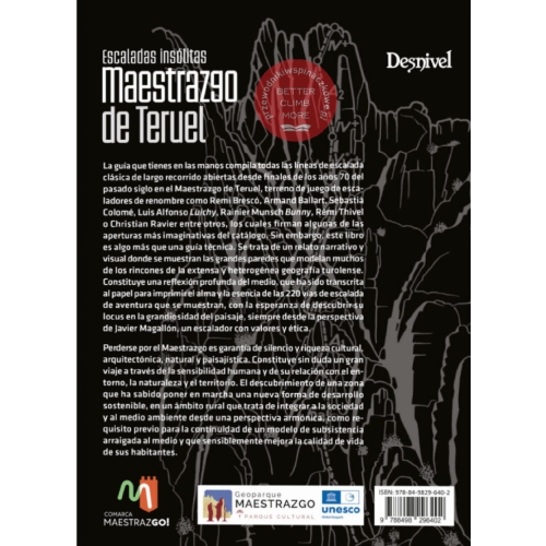 Maestrazgo de Teruel (Hiszpania) Przewodnik wspinaczkowy po drogach wielowyciągowych