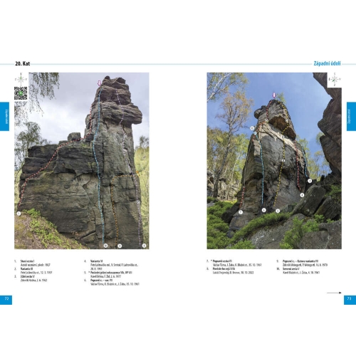 Bělá (Szwajcaria czeska, Czechy) Przewodnik wspinaczkowy