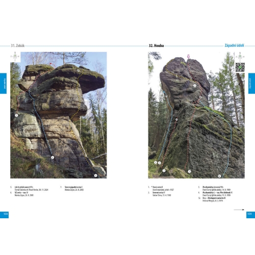 Bělá (Szwajcaria czeska, Czechy) Przewodnik wspinaczkowy