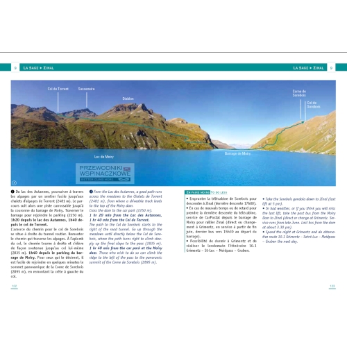 Chamonix - Zermatt (Alpy, Francja) Przewodnik trekkingowy