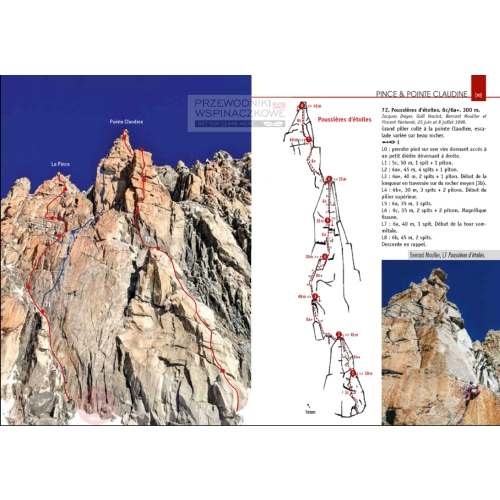 Mont-Blanc Granite 1: Argentière (Alpy, Francja) Przewodnik wspinaczkowy
