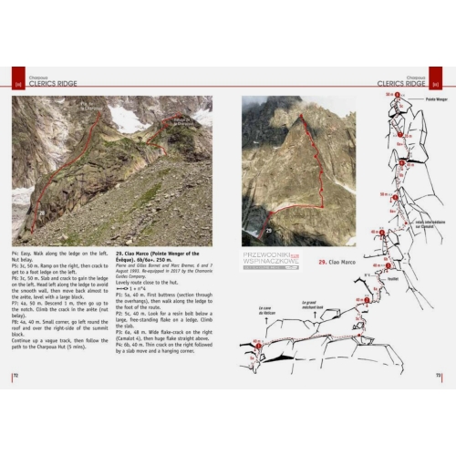 Mont-Blanc Granite 3: Charpoua – Talèfre – Leschaux (Alpy, Francja) Przewodnik wspinaczkowy