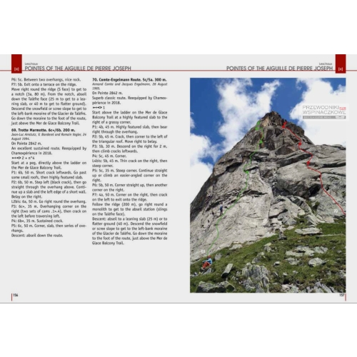 Mont-Blanc Granite 3: Charpoua – Talèfre – Leschaux (Alpy, Francja) Przewodnik wspinaczkowy