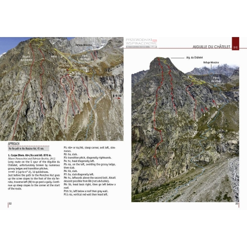 Mont-Blanc Granite 5: Val Veny (Alpy, Włochy) Przewodnik wspinaczkowy