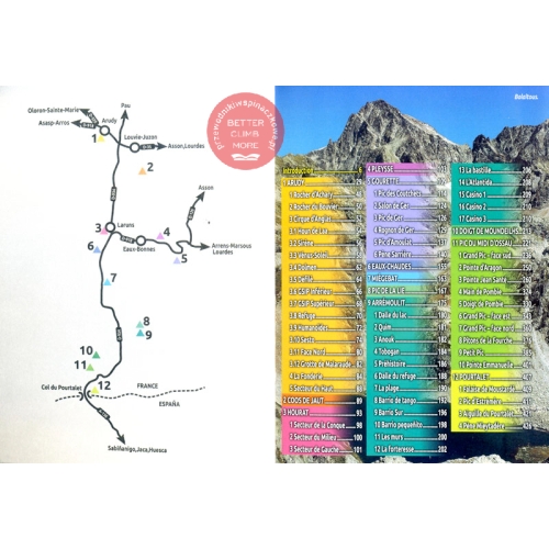 La Vallée d'Ossau (Pireneje, Hiszpania) Przewodnik wspinaczkowy