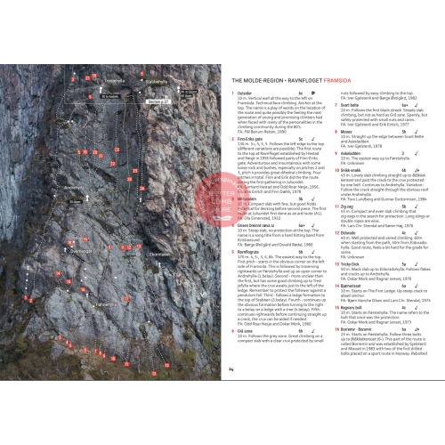 Crag climbing in Romsdal (Norwegia) Przewodnik wspinaczkowy