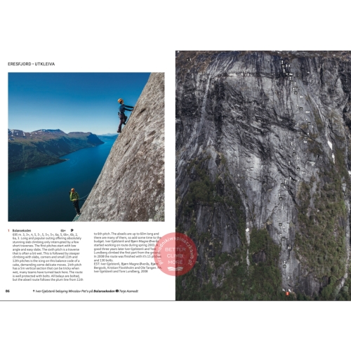 Crag climbing in Romsdal (Norwegia) Przewodnik wspinaczkowy