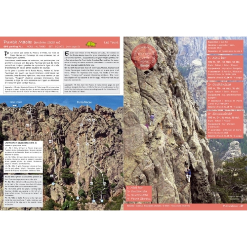 Bavella Corsica (Korsyka, Francja) Przewodnik wspinaczkowy po drogach wielowyciągowych