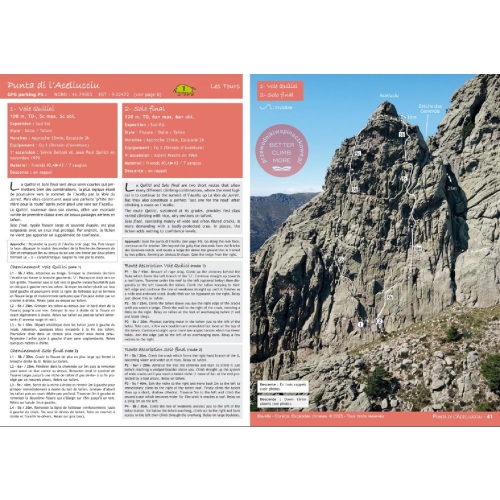 Bavella Corsica (Korsyka, Francja) Przewodnik wspinaczkowy po drogach wielowyciągowych