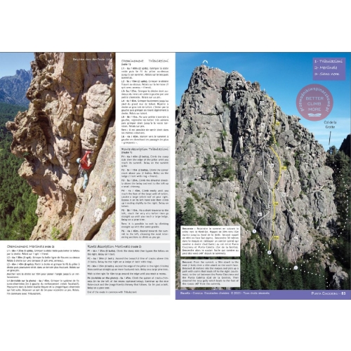 Bavella Corsica (Korsyka, Francja) Przewodnik wspinaczkowy po drogach wielowyciągowych