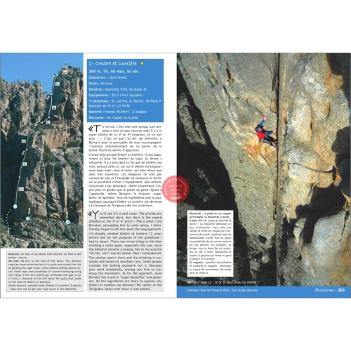 Grandes voies de Corse (Korsyka, Francja) Przewodnik wspinaczkowy po drogach wielowyciągowych