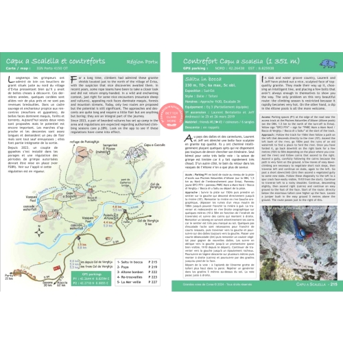 Grandes voies de Corse (Korsyka, Francja) Przewodnik wspinaczkowy po drogach wielowyciągowych