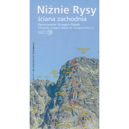 Ściany Tatr – Niżnie Rysy ściana zachodnia MasterTopo