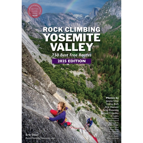 2025 Rock Climbing Yosemite Valley: 750 Best Free Routes (USA) Przewodnik wspinaczkowy