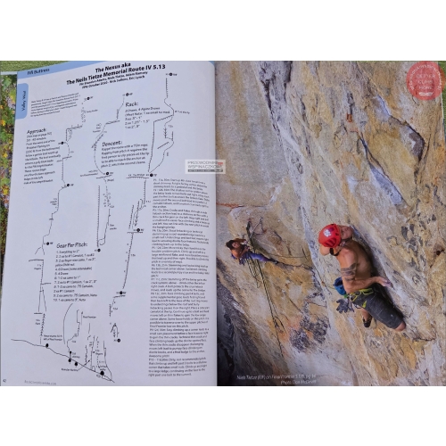 2025 Rock Climbing Yosemite Valley: 750 Best Free Routes (USA) Przewodnik wspinaczkowy