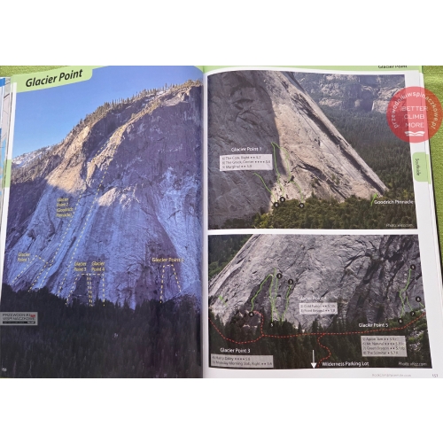 2025 Rock Climbing Yosemite Valley: 750 Best Free Routes (USA) Przewodnik wspinaczkowy