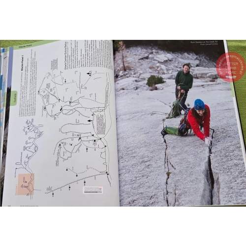2025 Rock Climbing Yosemite Valley: 750 Best Free Routes (USA) Przewodnik wspinaczkowy