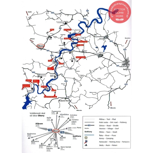 Vltavská žula (Czechy) Przewodnik wspinaczkowy