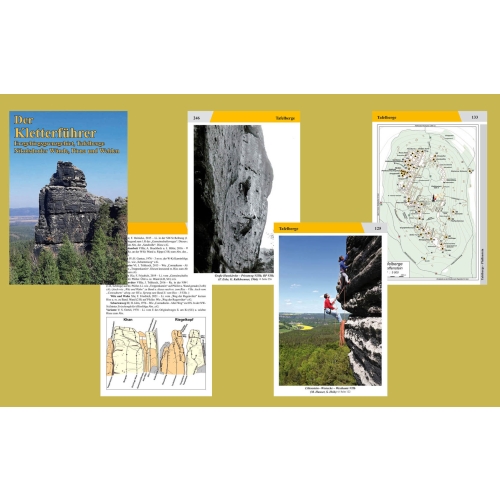 Tafelberge (Szwajcaria Saksońska, Niemcy) Przewodnik wspinaczkowy