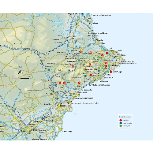 Costa Blanca: ferraty, trekking, wspinaczka (Hiszpania)