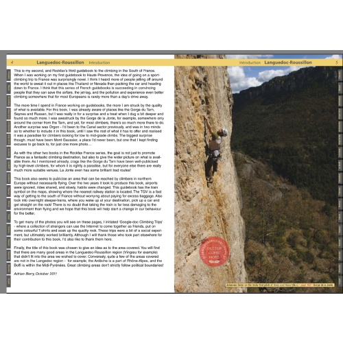 France Languedoc-Roussillon (Francja) Przewodnik wspinaczkowy Rockfax