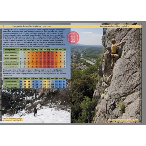 France Languedoc-Roussillon (Francja) Przewodnik wspinaczkowy Rockfax