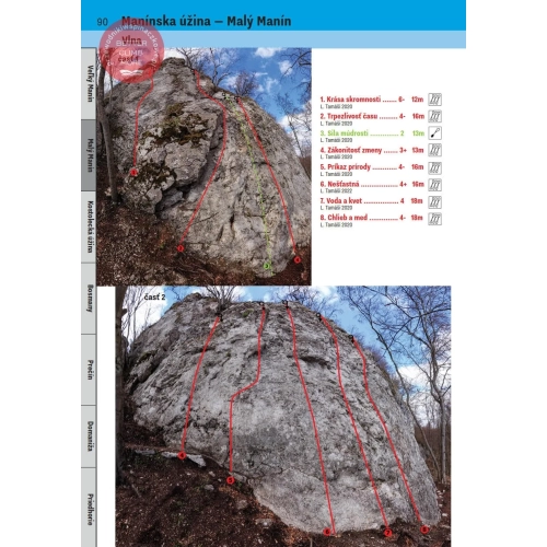 Manin i okolice (Słowacja) Przewodnik wspinaczkowy