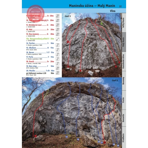 Manin i okolice (Słowacja) Przewodnik wspinaczkowy