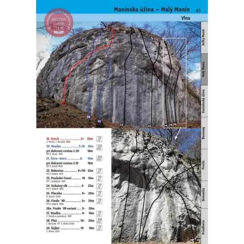 Manin i okolice (Słowacja) Przewodnik wspinaczkowy