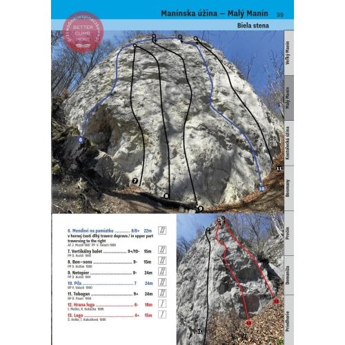 Manin i okolice (Słowacja) Przewodnik wspinaczkowy