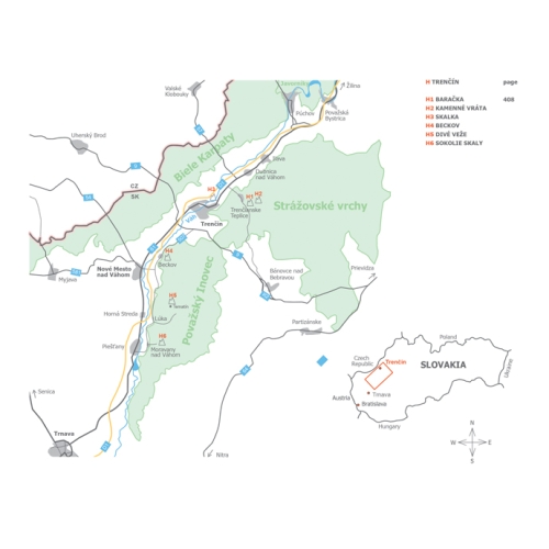 Trenčín (Słowacja) Przewodnik wspinaczkowy
