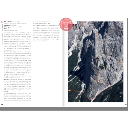 Civetta - ściana południowa (Dolomity, Alpy, Włochy) Przewodnik wspinaczkowy