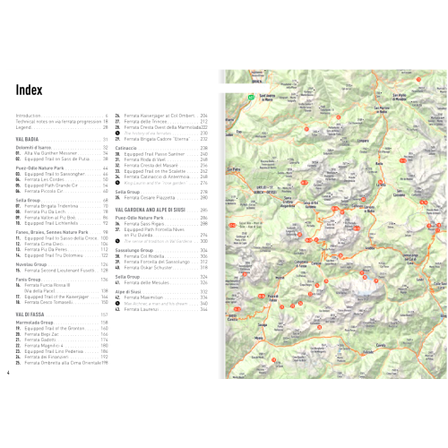 Ferraty w dolinie Badia, Fassa i Gardena (Dolomity, Włochy) Przewodnik po via ferratach