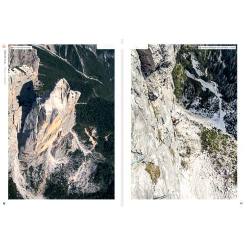 Civetta - ściana południowa (Dolomity, Alpy, Włochy) Przewodnik wspinaczkowy