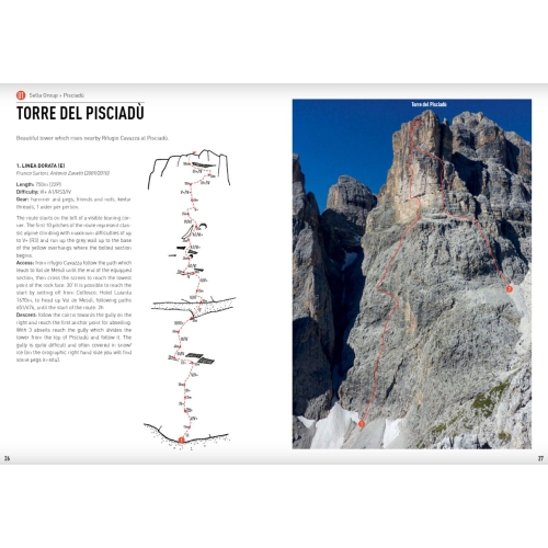 SELLA rock (Alpy, Włochy) Przewodnik wspinaczkowy