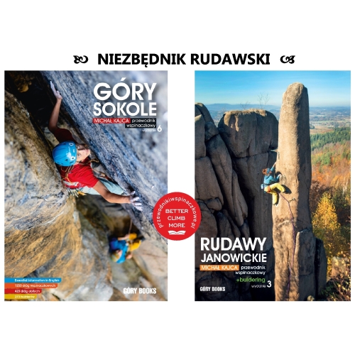 Niezbędnik rudawski. Zestaw 2 przewodników wspinaczkowych po Sokołach i Rudawach