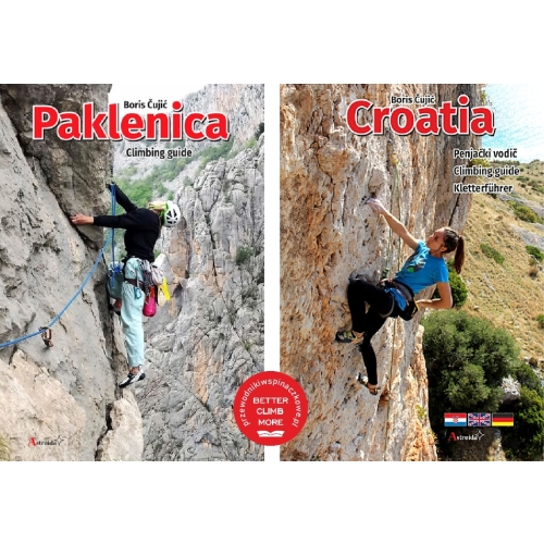 Chorwacja i Paklenica. Zestaw przewodników wspinaczkowych