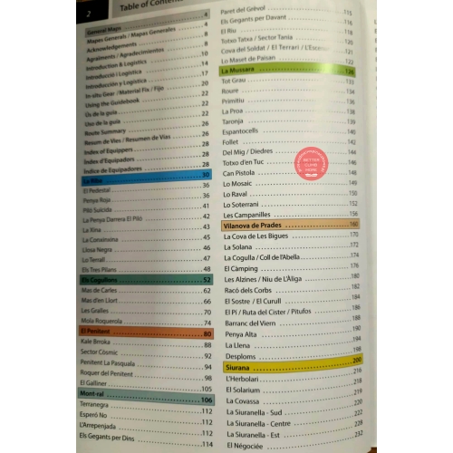 TARRAGONA climbs (Hiszpania) Przewodnik wspinaczkowy